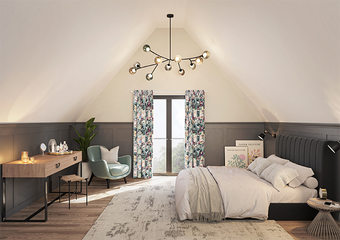 Philippa, Emerald - Made to Measure Curtains - Image 13